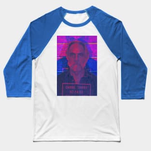 Tommy Chong Mugshot Baseball T-Shirt